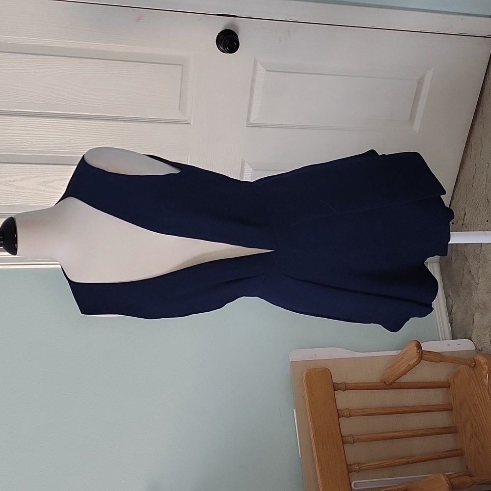 Navy Backless Romper Dainty Hooligan Size M